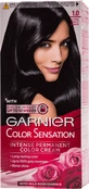 Garnier Color Sensation Tinte Permanente 1.0 ultra onyx negro, 1 ud.