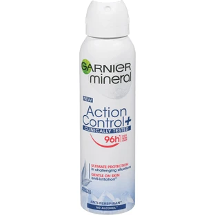 Garnier Desodorante Mineral Acción Spray, 150 ml