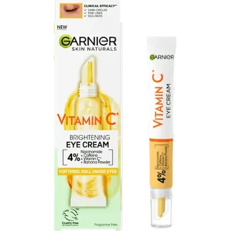 Garnier Skin Naturals Vitamin C Aufhellende Augencreme, 15 ml, 15 ml
