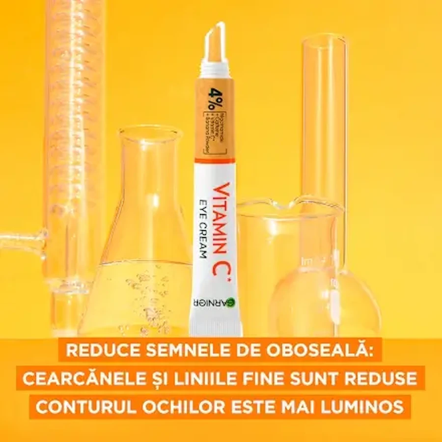 Garnier Skin Naturals Vitamin C Aufhellende Augencreme, 15 ml, 15 ml