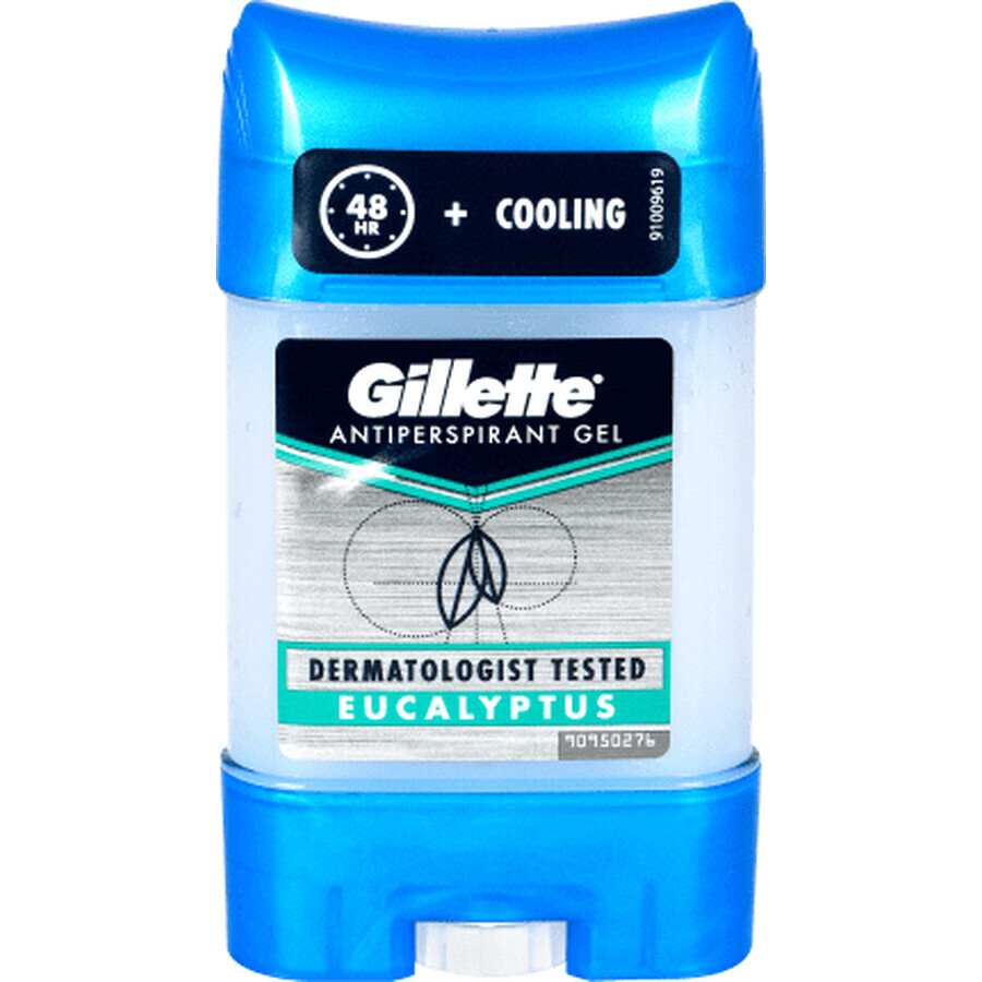 Buy Gillette Eucalyptus Antiperspirant Gel, 70 ml Gillette Eucalyptus Antiperspirant Gel, 70 ml
