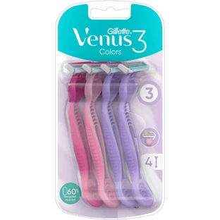 Gillette Venus scheermes met drie mesjes, 4 stuks
