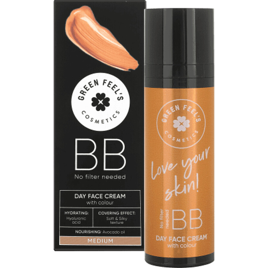 Acquista Green Feels BB cream tonalità media per il viso, 50 ml Green Feels BB cream tonalità media per il viso, 50 ml