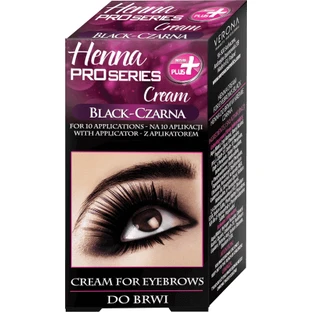 Henna Crema para Cejas Pintura Negra, 15 ml