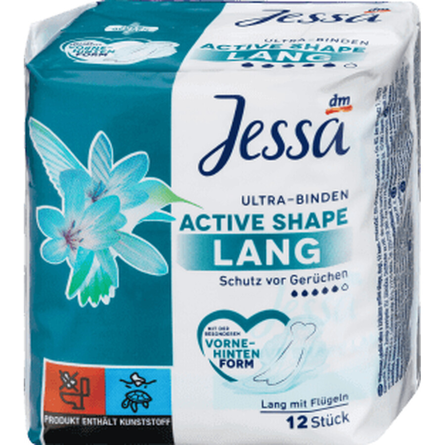 Shop Jessa Ultra Long Absorbent Active Shape, 12 Stück Jessa Ultra Long Absorbent Active Shape, 12 Stück