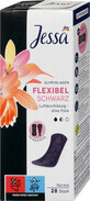 Jessa Daily absorbent pads flexible black, 28 pcs