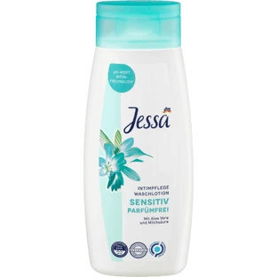Loción íntima sin perfume Jessa, 300 ml