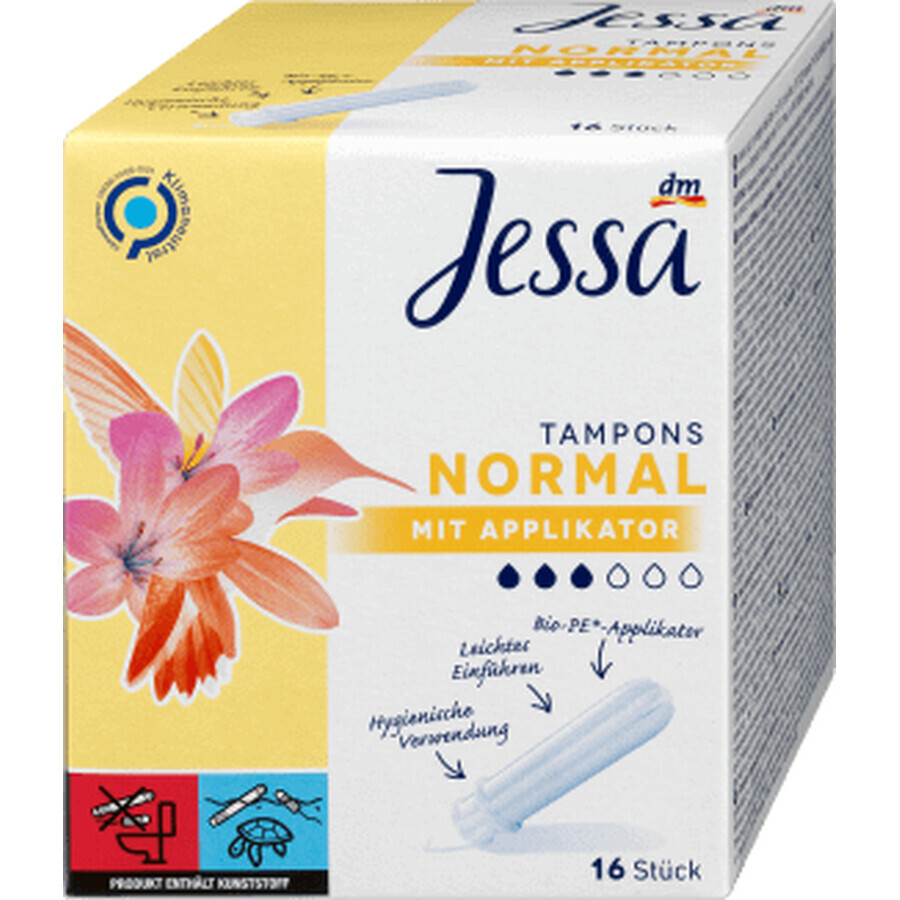 Buy Jessa Normal pads with applicator, 16 pcs Jessa Normal pads with applicator, 16 pcs