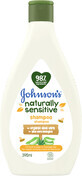 Johnson&#180;s natural sensitive shampoo voor kinderen, 395 ml