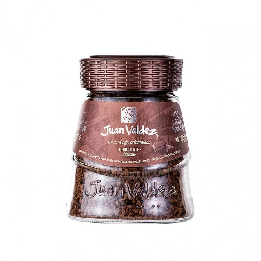 Juan Valdez Löslicher Kaffee mit Schokolade, 95 g