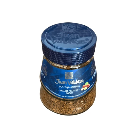 Juan Valdez Café soluble sabor avellana, 95 g
