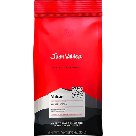 Juan Valdez Volcán Coffee Beans, 454 g