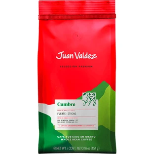 Juan Valdez Cumbre koffiebonen, 454 g