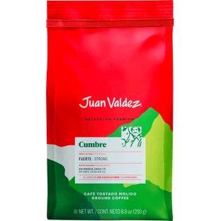 Juan Valdez Cumbre café molido, 250 g