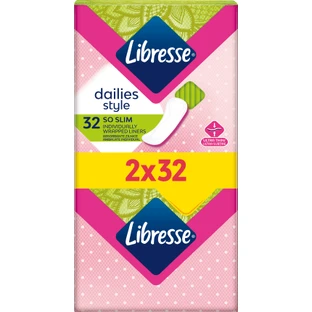 Libresse Braga Absorbente So Slim, 64 unid.