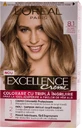 Loreal Paris EXCELLENCE CREME Permanentes Haarfärbemittel mit Ammoniak 8.1, 1 Stück