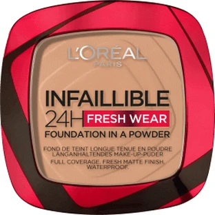 Loreal Paris Infalible 24H Fresh Wear Polvos Compactos 220 Arena, 9 g