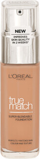 Loreal Paris True Match foundation 7D/7W Golden Amber, 30 ml