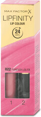 Max Factor Lipfinity 24h liquid lipstick 022 Lolita, 1 pc