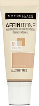 Maybelline New York Affinitone Foundation 16 Vanilla Rose, 30 ml