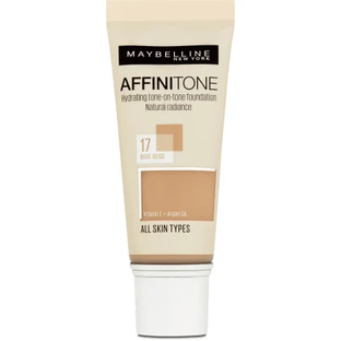 Maybelline New York Affinitone Grundierung 17 Rose Beige, 30 ml