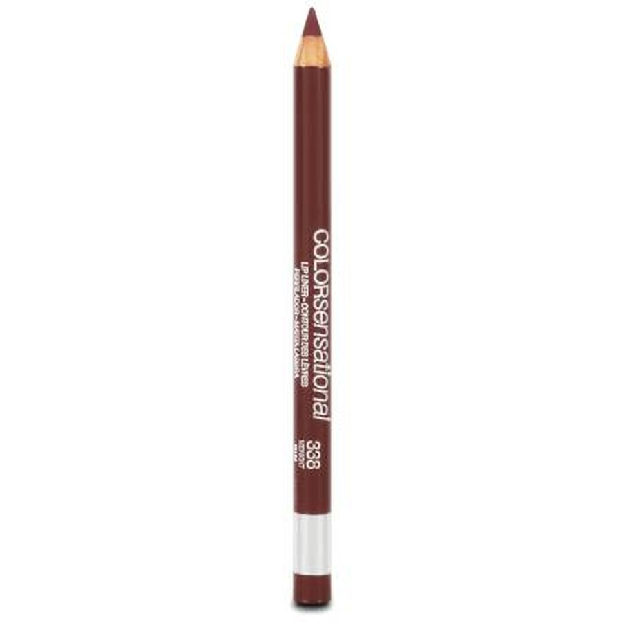 Acquista Maybelline New York Color Sensational Lip Pencil 338 Midnight Plum, 1 pz. Maybelline New York Color Sensational Lip Pencil 338 Midnight Plum, 1 pz.