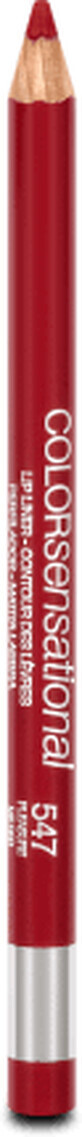 Maybelline New York Color Sensational Lip Pencil 547 Pleasure Me Red, 1 pc