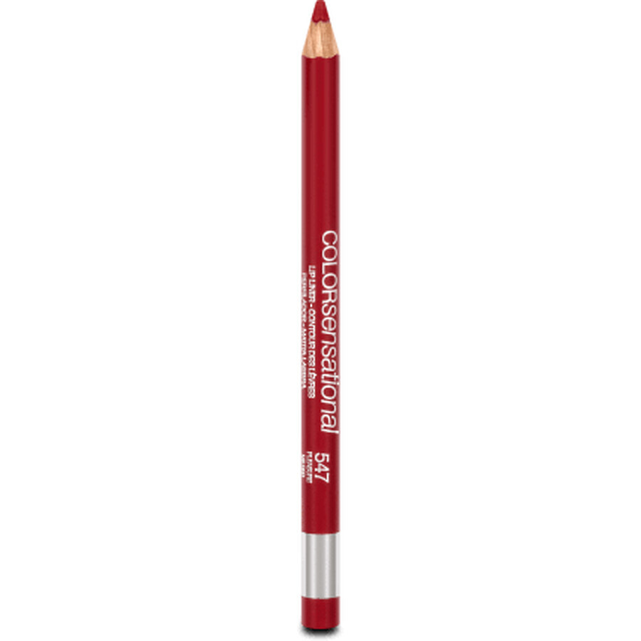 Buy Maybelline New York Color Sensational Lip Pencil 547 Pleasure Me Red, 1 pc Maybelline New York Color Sensational Lip Pencil 547 Pleasure Me Red, 1 pc