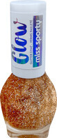 Miss Sporty Glow Smalto glitterato 040 Golden Warmth, 7 ml