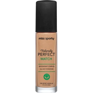 Miss Sporty Natuurlijk Perfect Match foundation 150 Rose Vanille, 30 ml