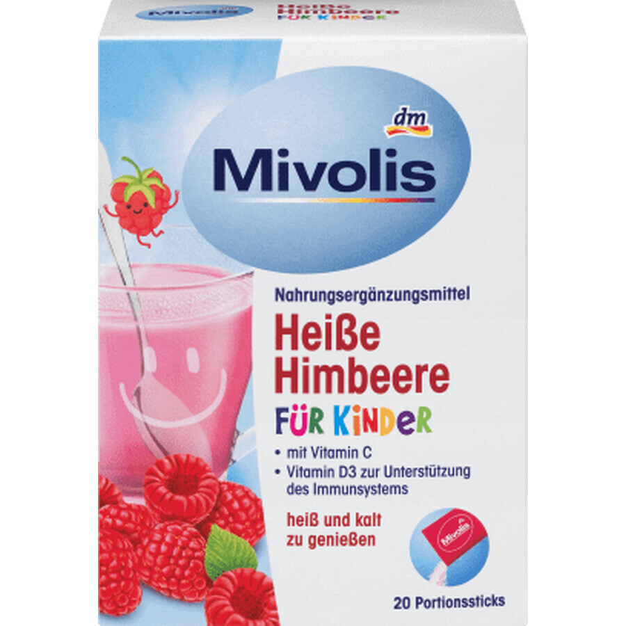 Acquista Mivolis Bevanda calda al lampone per bambini, 100 g Mivolis Bevanda calda al lampone per bambini, 100 g