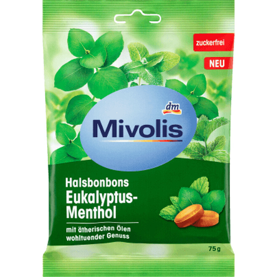 Shop Mivolis Eukalyptus-Bonbon, 75 g Mivolis Eukalyptus-Bonbon, 75 g