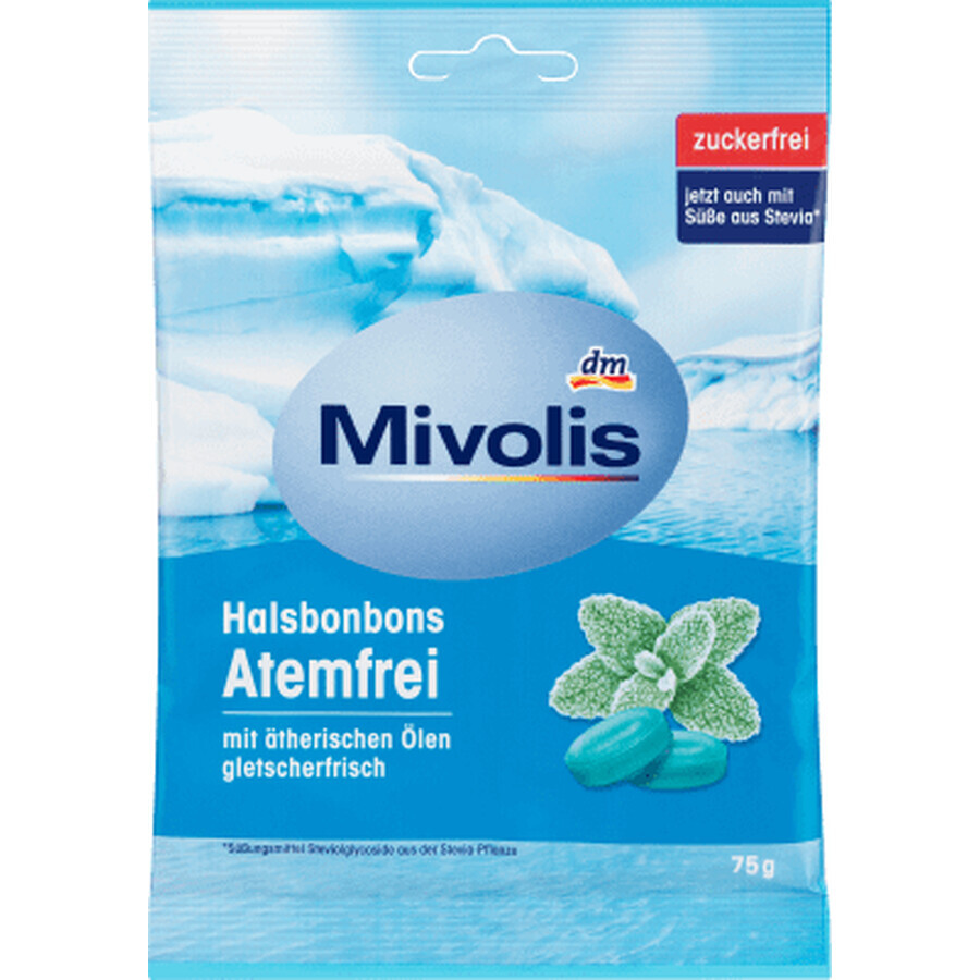 Shop Mivolis Frischer Atem Rachenbonbons, 75 g Mivolis Frischer Atem Rachenbonbons, 75 g