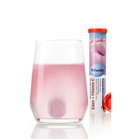 Mivolis IJzer+Vitamine C bruistabletten, 82 g