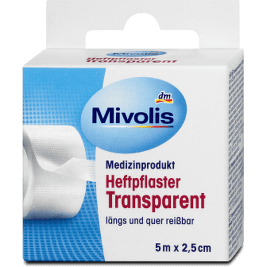 Boutique Mivolis Leucoplast transparent, 5 m Mivolis Leucoplast transparent, 5 m