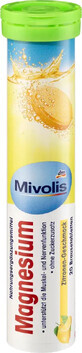 Mivolis Magnesio, 82 g, 20 comprimidos efervescentes