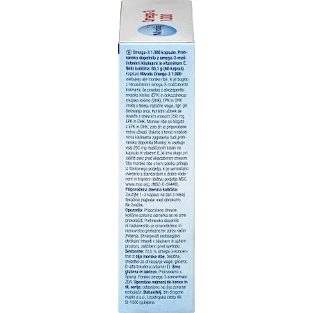 Mivolis Omega-3 capsules, 85 g
