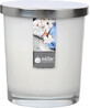 Mueller Scented candle in glass with soft cotton fragrance, 1 pc
