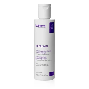 Toleriskin fluid face and eye make-up remover, 200 ml, Ivatherm