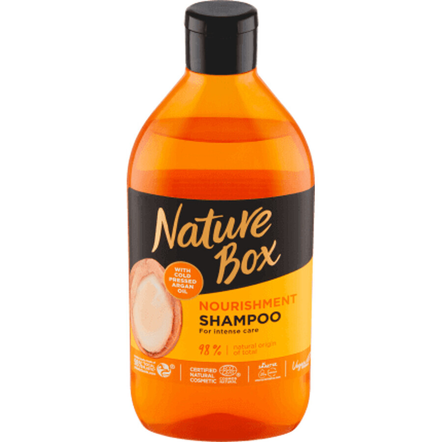 Cumpără Nature Box Șampon de păr cu ulei de argan, 385 ml Nature Box Șampon de păr cu ulei de argan, 385 ml