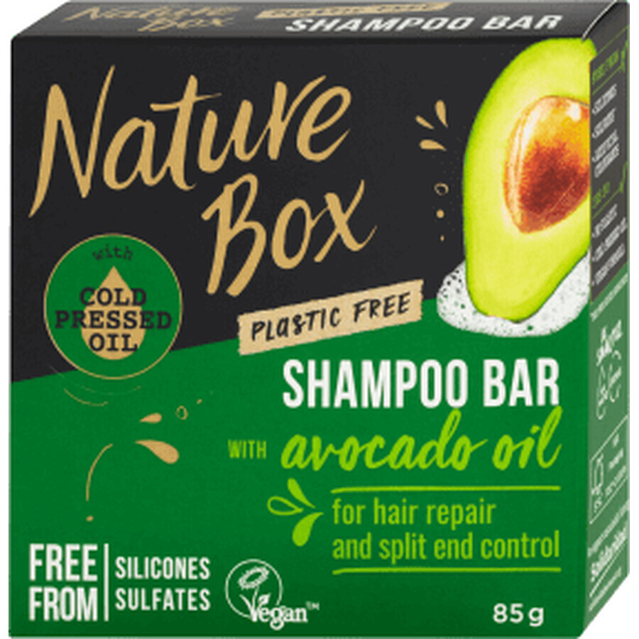 Buy Nature Box Solid shampoo with avocado oil, 85 g Nature Box Solid shampoo with avocado oil, 85 g