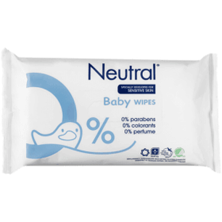 Buy Neutral Sensitive Baby Wipes, 63 pcs Neutral Sensitive Baby Wipes, 63 pcs