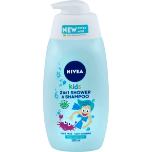 Nivea Kids 2in1 Shampoo for children with apple, 500 ml