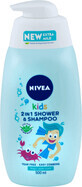 Nivea Kids 2in1 Shampoo for children with apple, 500 ml