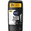 Nivea MEN Desodorante en barra para hombre B&amp;W Power, 50 ml