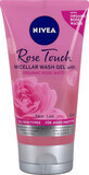 Nivea Rose Touch gel micelar pentru curățarea tenului, 150 ml