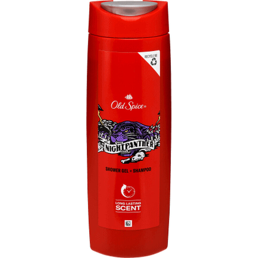 Buy Old Spice Night Panther Shower Gel, 400 ml Old Spice Night Panther Shower Gel, 400 ml