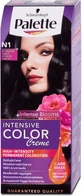 Palette Intensive Color Creme Permanent Paint N1 (1-0) Black, 1 pc