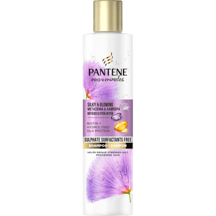 Buy Pantene Silk and Glow Hair Shampoo, 225 ml Pantene Silk and Glow Hair Shampoo, 225 ml
