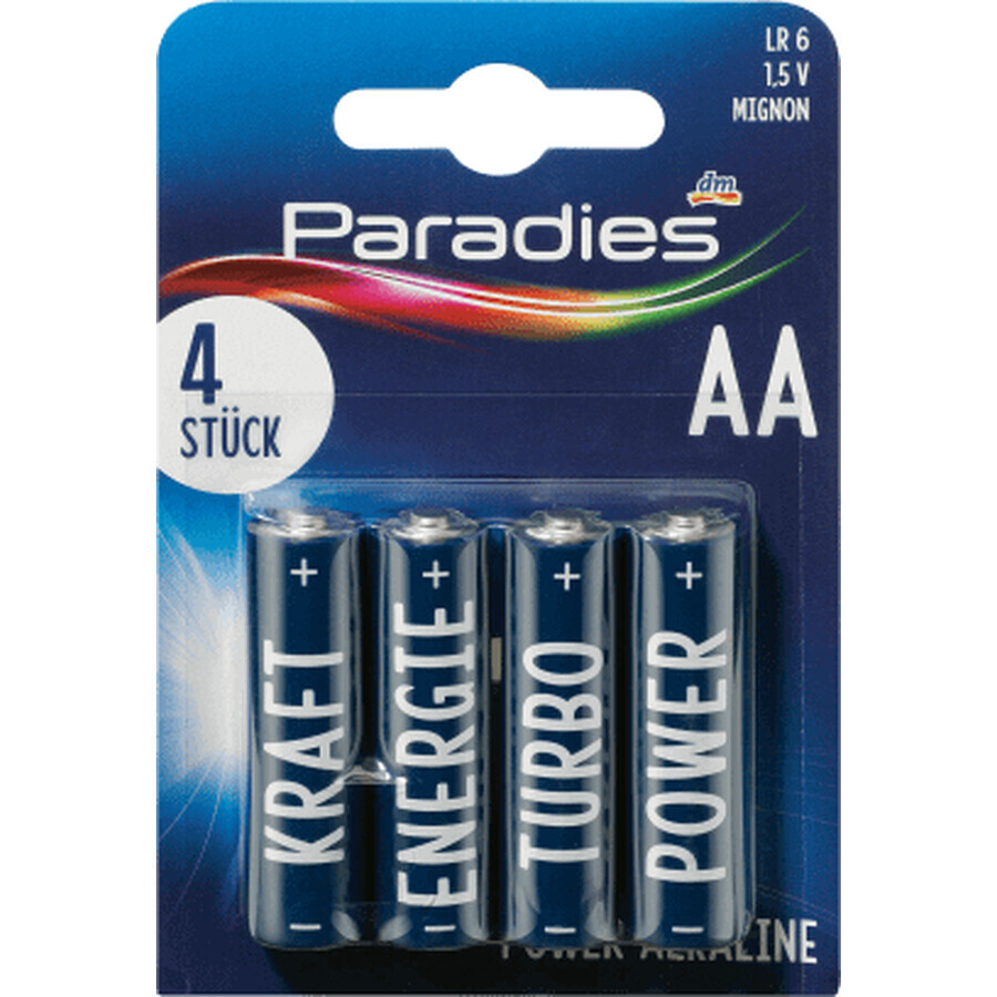 Buy Paradies Mignon AA batteries, 4 pcs Paradies Mignon AA batteries, 4 pcs